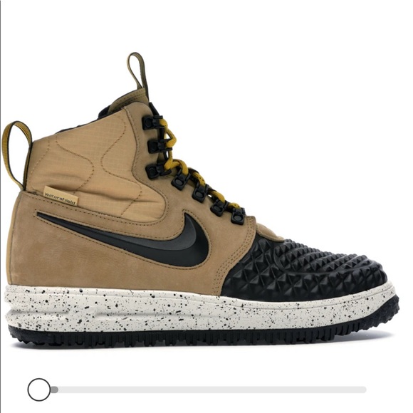 COLLECTABLE! Nike Lunar Force 1 Duckboot Metallic Gold - Picture 2 of 10